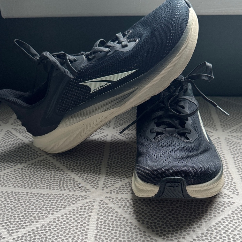 Altra Torin Black and White Neutral Cushion Running Shoes
